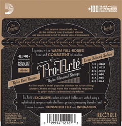 Daddario EJ46 Cuerdas de Guitarra (Hard Tension, 0285-044)