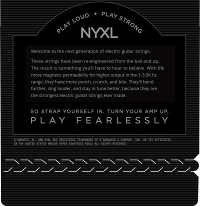 Daddario NYXL Guitar Strings (11-49)