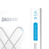 Daddario XSAPB1253 Phosphor Bronze Guitar Strings (Light 12-53)