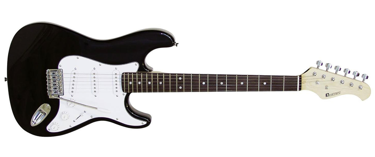 DiMavery ST-203 Electric Guitar (Black)