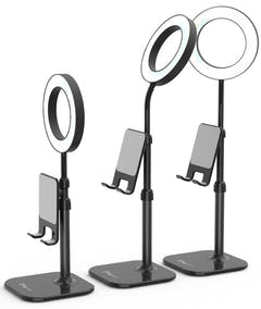 Digipower Succes Soporte para móvil con 6" Ringlight