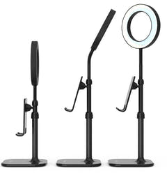 Digipower Succes Soporte para móvil con 6" Ringlight