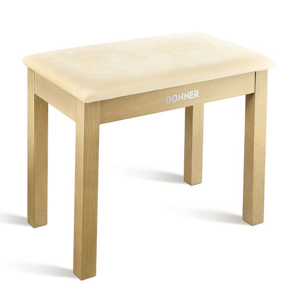 Donner Bench Banqueta para piano beige