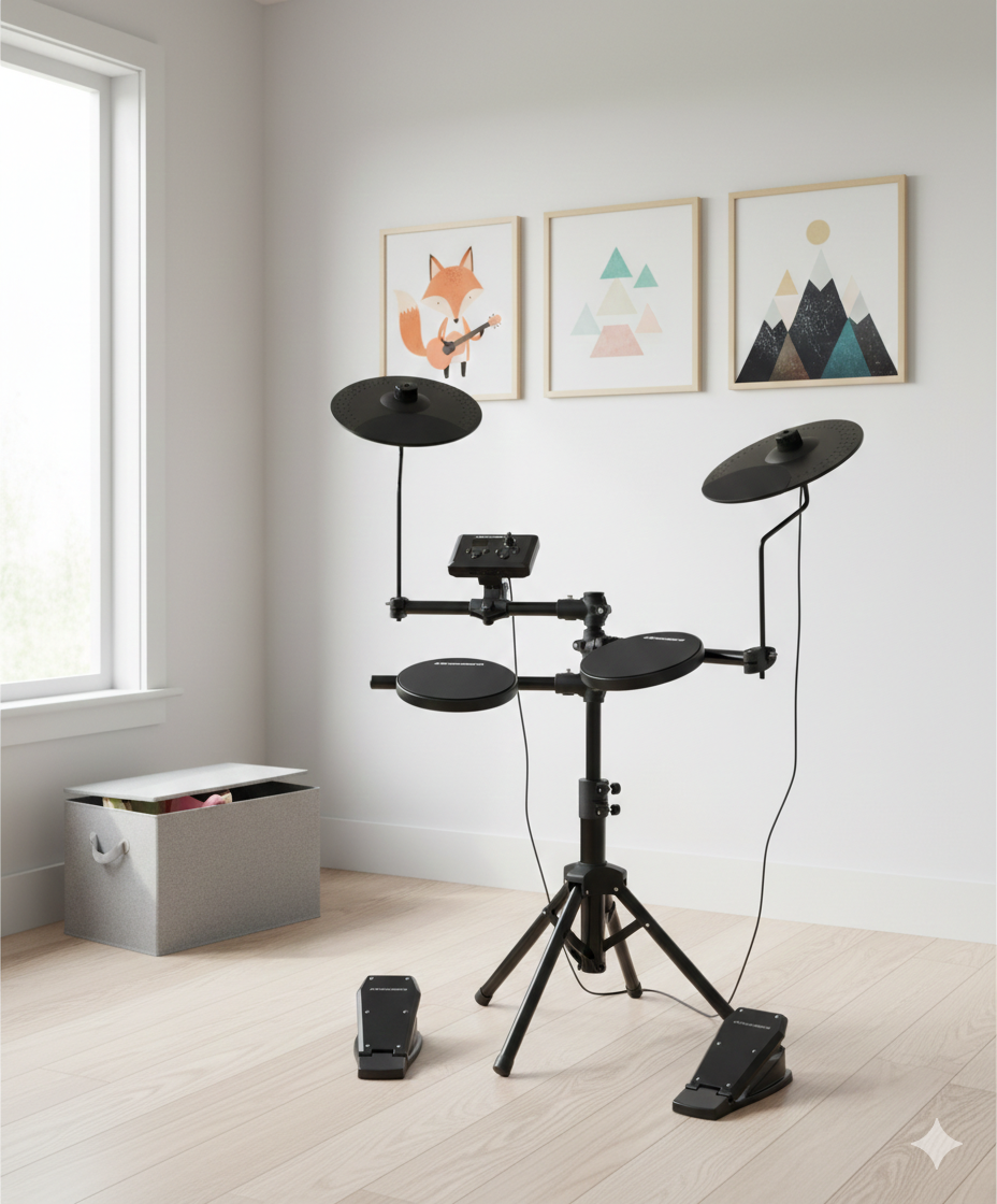 Grooveland ED60 Batería Electrónica Paquete Completo