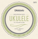 Daddario EJ87S Soprano Ukulele String Set