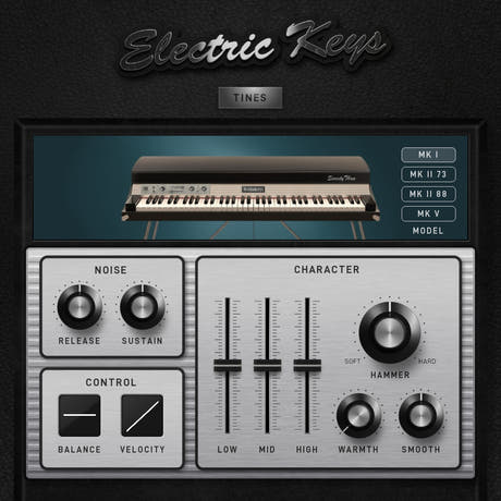 Melda Electric Teclas - Tines