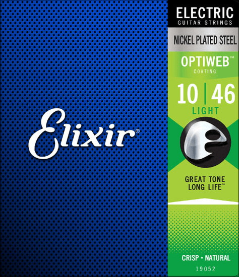 Cuerdas de Guitarra Elixir Optiweb (Light, 10-46)