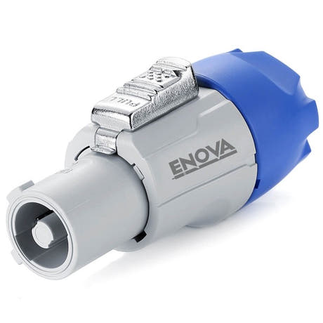 Enova cable de salida de corriente con conector, Gris