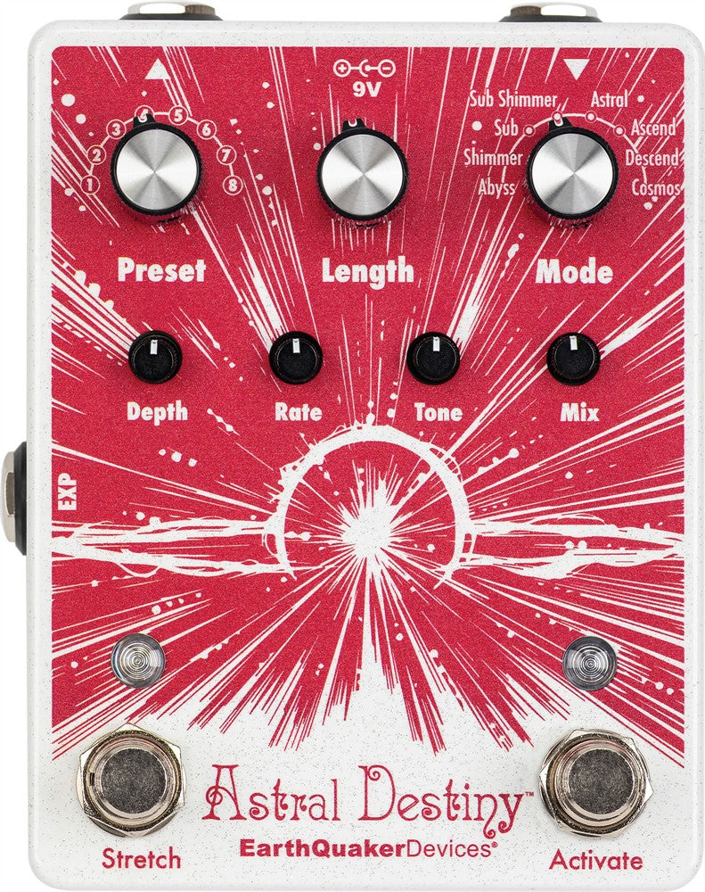 EarthQuaker Devices Astral Destiny Reverb de octava