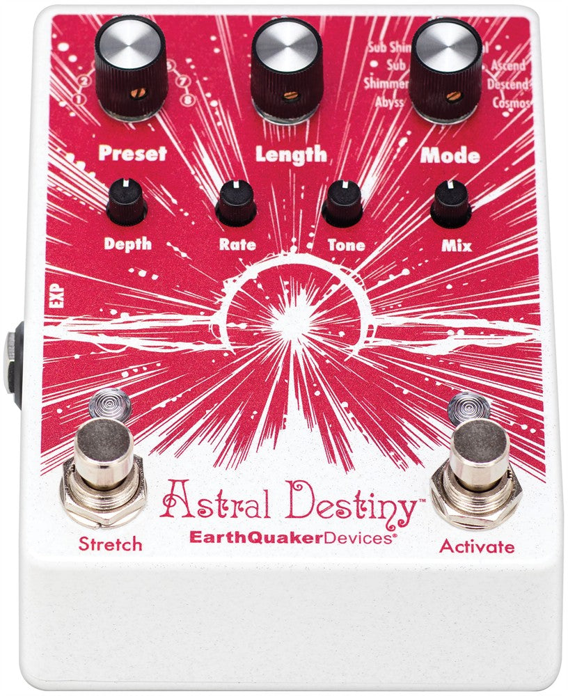 EarthQuaker Devices Astral Destiny Reverb de octava
