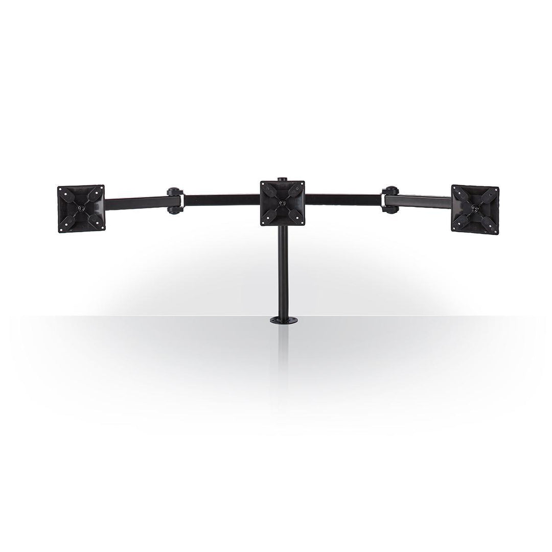 Soporte Ergonómico para 3 Pantallas (14-24")
