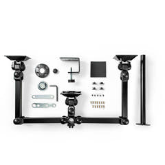 Soporte Ergonómico para 3 Pantallas (14-24")