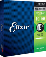 Elixir Optiweb Cuerdas de Guitarra (7-String, 10-56 Light)