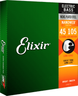 Elixir Nanoweb Nickel Bass String (Medium 45-105)