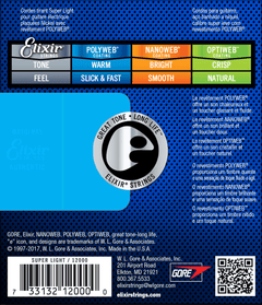 Elixir Polyweb Cuerdas de Guitarra (Super Light, 09-42)