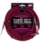 Ernie Ball 6062 Guitar Cable (Black, Red, 7.5m)