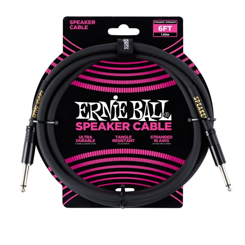 Ernie Ball 6072 Cable de Guitarras (1,8m)