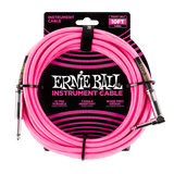 Ernie Ball 6078 Cable de Guitarras (Rosa, 3m)