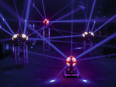 Eurolite LED B-200 Hypno Double Ball Beam Effect