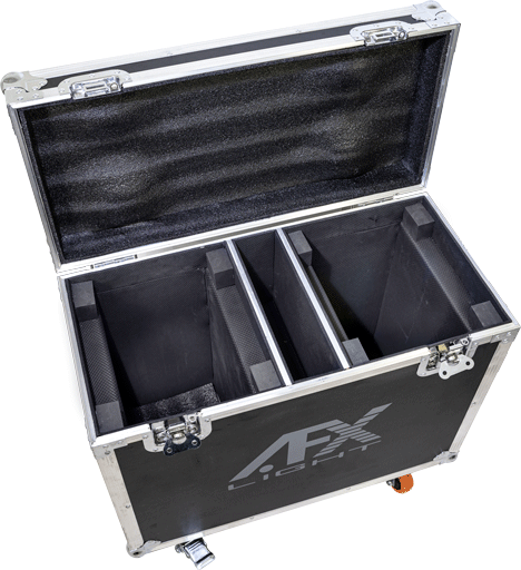 AFX Flightcase para 2x Beam 100 Moving heads