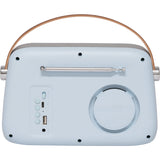 Madison Retro Radio with Bluetooth, FM and DAB (Light blue)