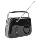 Madison retro radio w. Bluetooth and FM (Black)