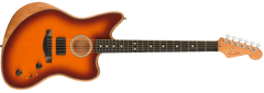 Fender American Acoustasonic Jazzmaster Guitarra eléctrica (Tobacco Sunburst)