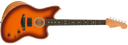 Fender American Acoustasonic Jazzmaster Guitarra eléctrica (Tobacco Sunburst)