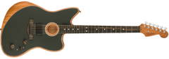 Fender American Acoustasonic Jazzmaster Guitarra eléctrica (Tungsten)