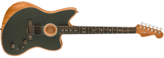 Fender American Acoustasonic Jazzmaster Guitarra eléctrica (Tungsten)