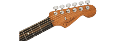 Fender American Acoustasonic Jazzmaster Guitarra eléctrica (Tungsten)