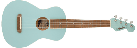 Fender Avalon Tenor Ukelele (Daphne Blue)