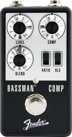 Fender Bassman Compressor Pedal de Efecto para Bajo