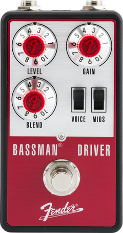 Fender Bassman Driver Pedal de Efecto para Bajo