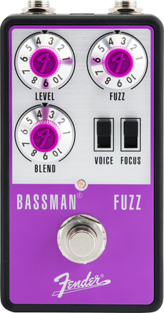 Fender Bassman Fuzz Pedal de Efecto para Bajo
