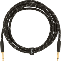 Fender Deluxe Guitarras Kabel (Black Tweed, 3m)