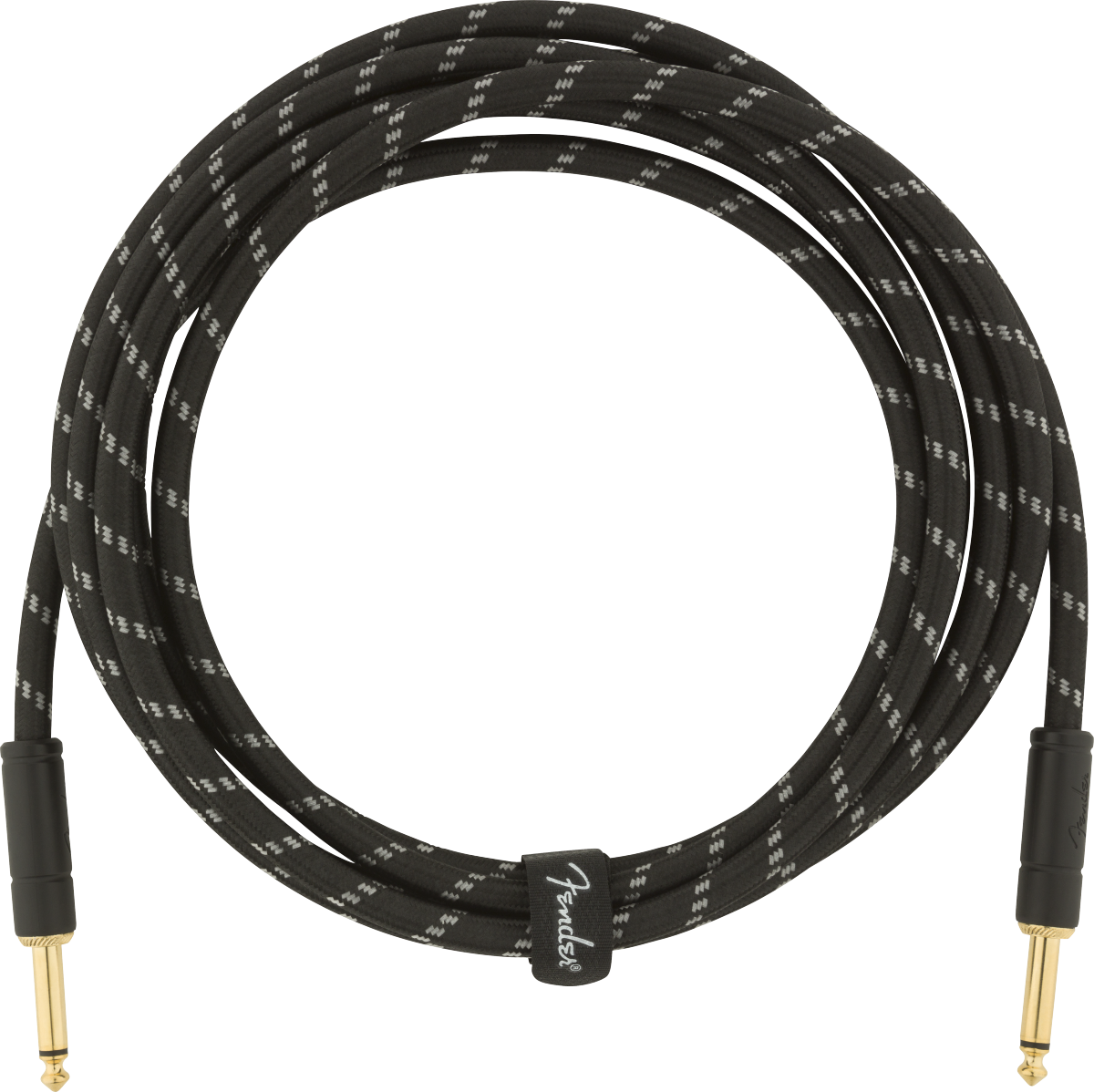 Fender Deluxe Guitarras Kabel (Black Tweed, 3m)