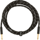 Fender Deluxe Guitarras Kabel (Black Tweed, 3m)
