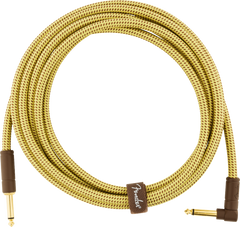 Fender Deluxe Guitarras Kabel Vinkelstik (Tweed, 3m)