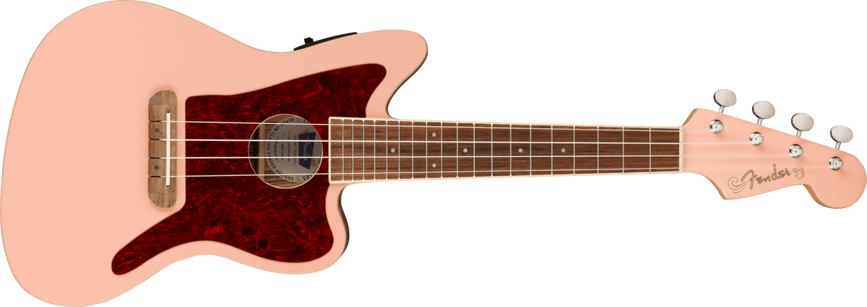 Fender Fullerton Jazzmaster Ukelele (Shell Pink)
