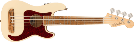 Fender Fullerton Precision Bajo Ukelele (Olympic White)