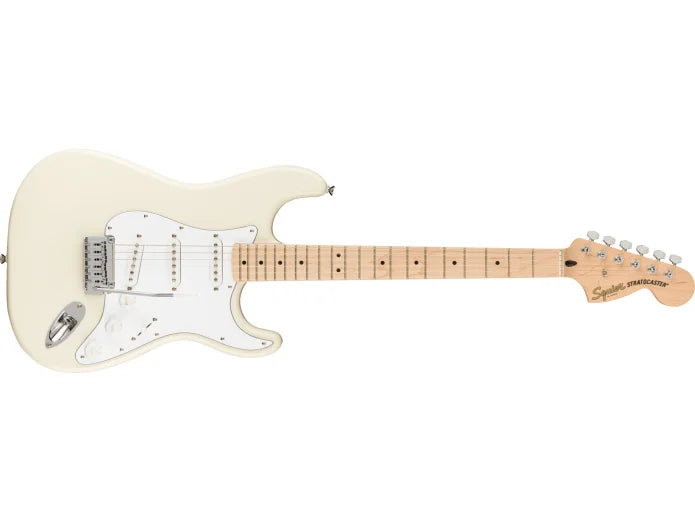 Fender Squier Affinity Stratocaster Guitarra eléctrica Paquete de Inicio (Olympic White)