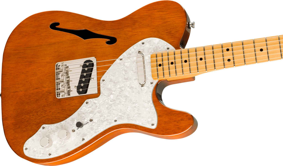 Fender Squier Classic Vibe '60s Custom Telecaster Thinline Guitarra eléctrica (Natural)