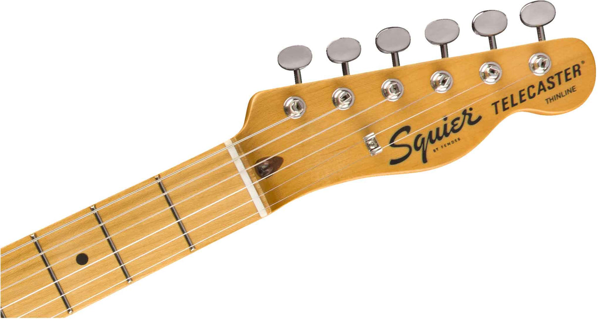 Fender Squier Classic Vibe '70s Custom Telecaster Thinline Electric Guitar (Sunburst)