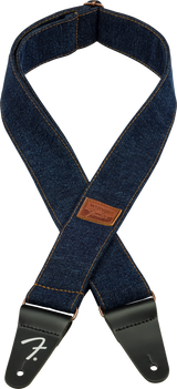 Fender x Wrangler Denim Correa de Guitarra (Dark Indigo, 2")