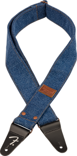 Fender x Wrangler Denim Correa de Guitarra (Indigo, 2")