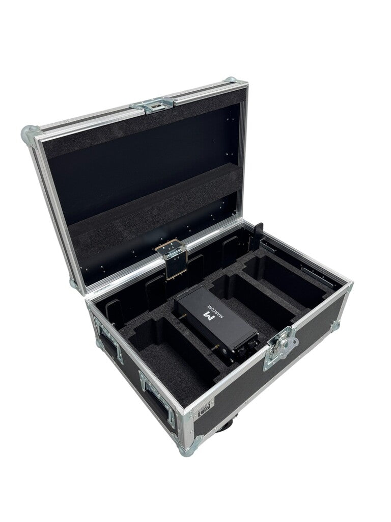 Marconi Flightcase para 4 X lámparas de batería Apollo