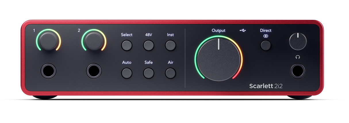 Focusrite Scarlett 2i2 Studio 4th Gen Sound Card Bundle