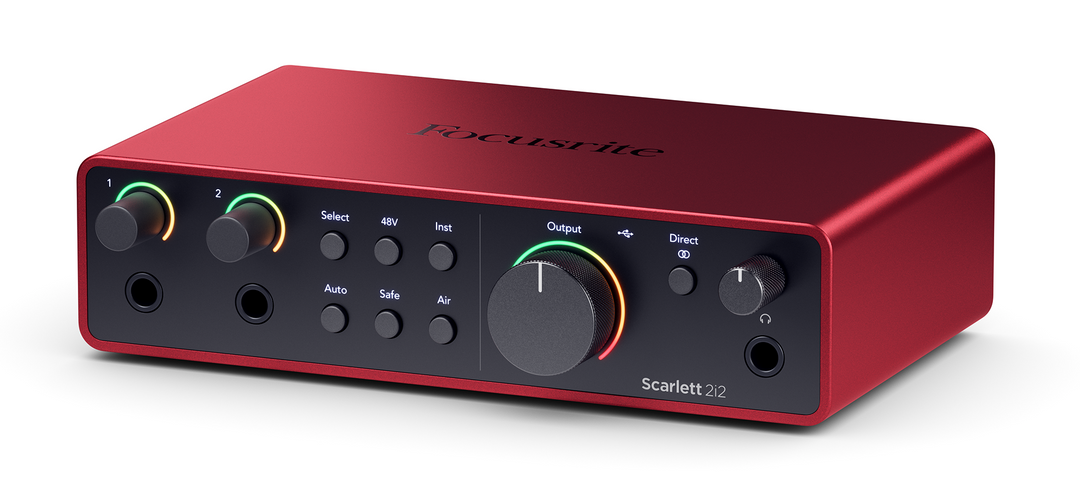 Focusrite Scarlett 2i2 Studio 4th Gen Paquete de Interfaces de Audio