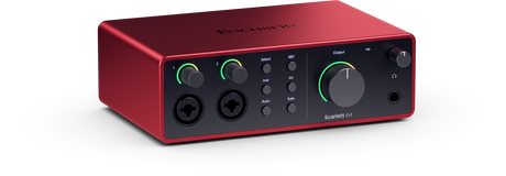 Focusrite Scarlett 4i4 4th Gen Interfaces de Audio